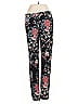 Express Floral Black Casual Pants Size M - photo 2