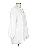 Vilagallo White Ivory 3/4 Sleeve Button-Down Shirt Size EU (FR) 42 / US 10 - photo 4