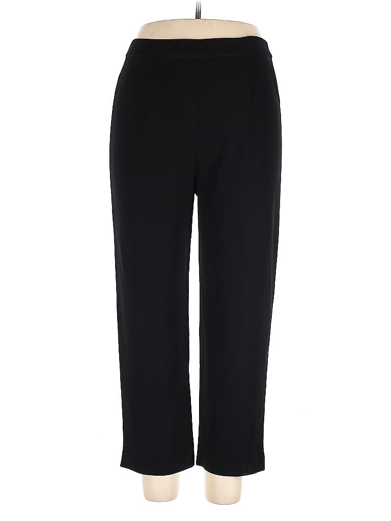 Pre-owned Misook Casual Pants In Black