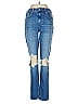 Levi's Hearts Blue Jeans Size 28 waist - photo 1