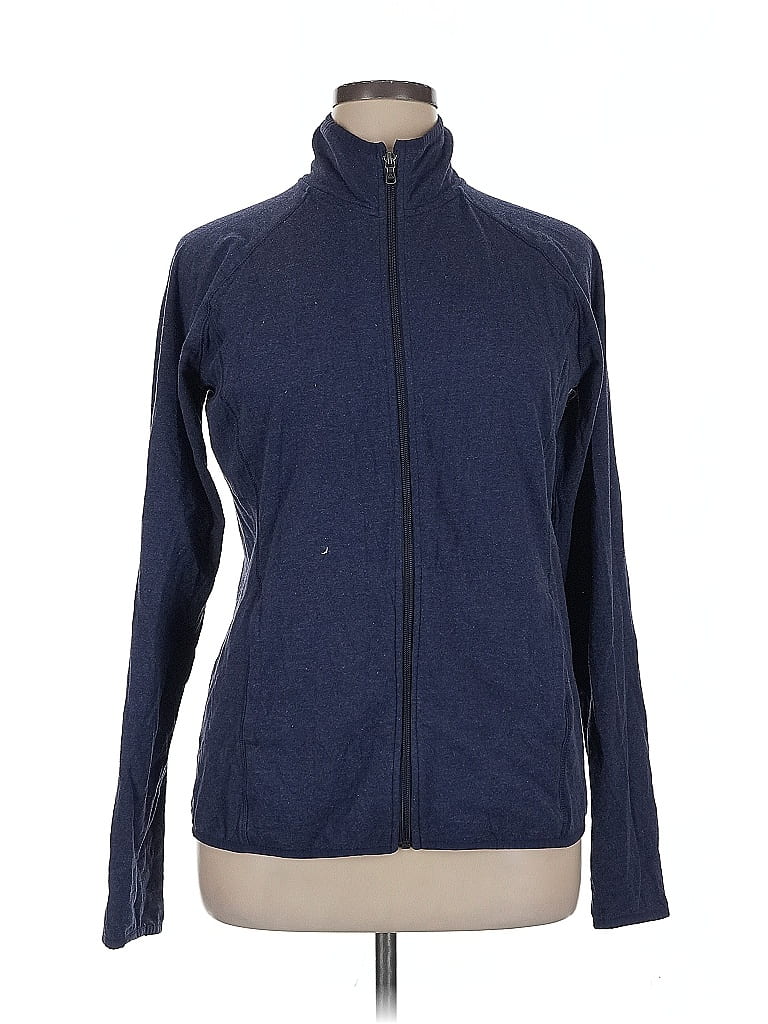 TEK GEAR Pre-owned Long Sleeve Turtleneck In Blue