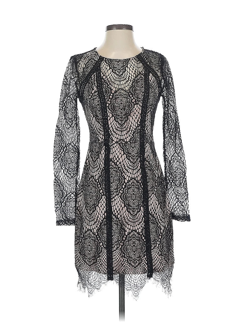 Pre-owned Astr Cocktail Dress In Black