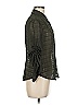 Worth Black Green 3/4 Sleeve Blouse Size 6 - photo 4