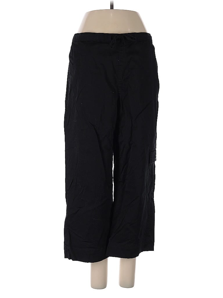 Pre-owned Coldwater Creek Casual Pants In Black