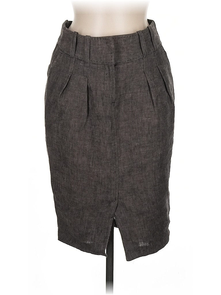 Pre-owned H&m Casual Skirt In Brown