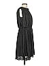 ModCloth Chevron-herringbone Gray Black Casual Dress Size S - photo 3