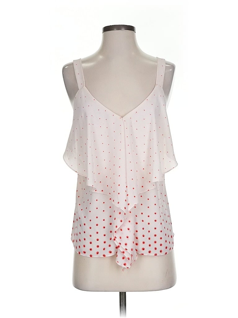 Pre-owned Trouve Tank Top Pink Strapless Neckline Tops