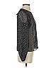 CAbi 100% Polyester Black Long Sleeve Blouse Size XS - photo 4