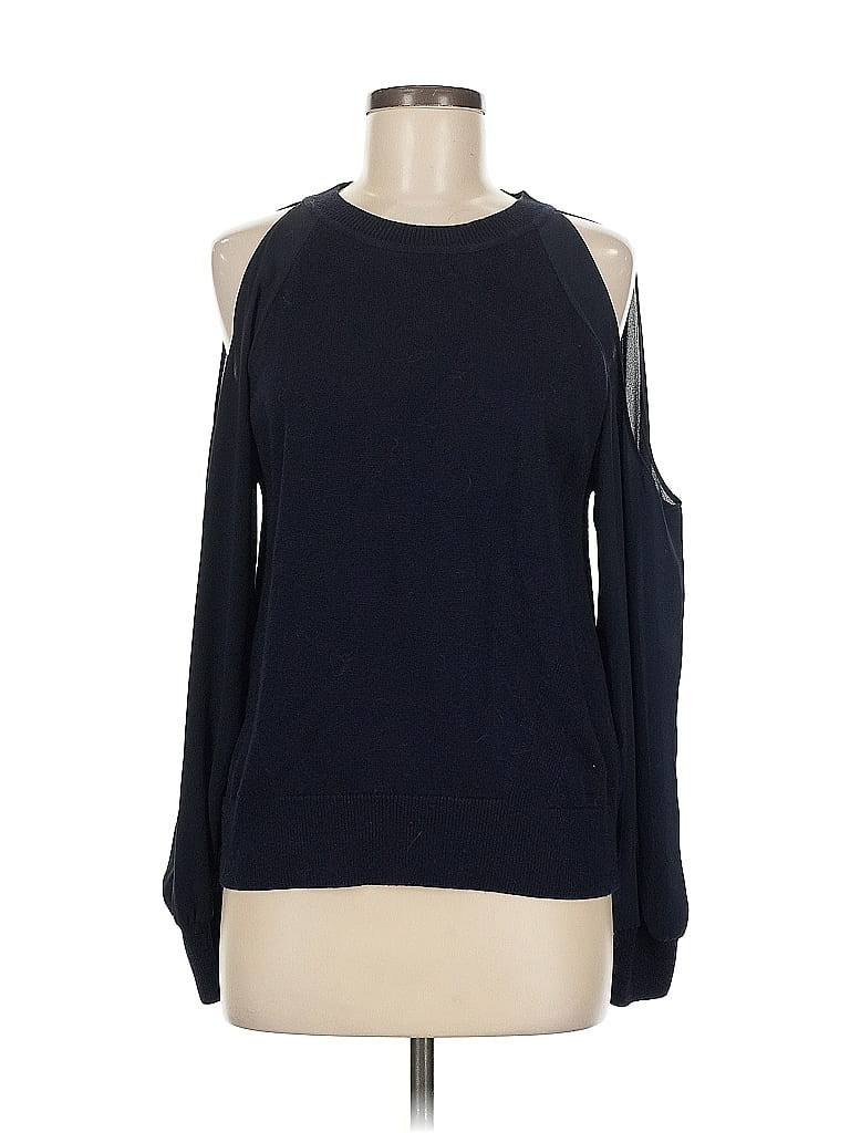 Pre-owned Ann Taylor Loft Sweatshirt In Blue