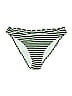 Cupshe Stripes Green Swimsuit Bottoms Size S - photo 1