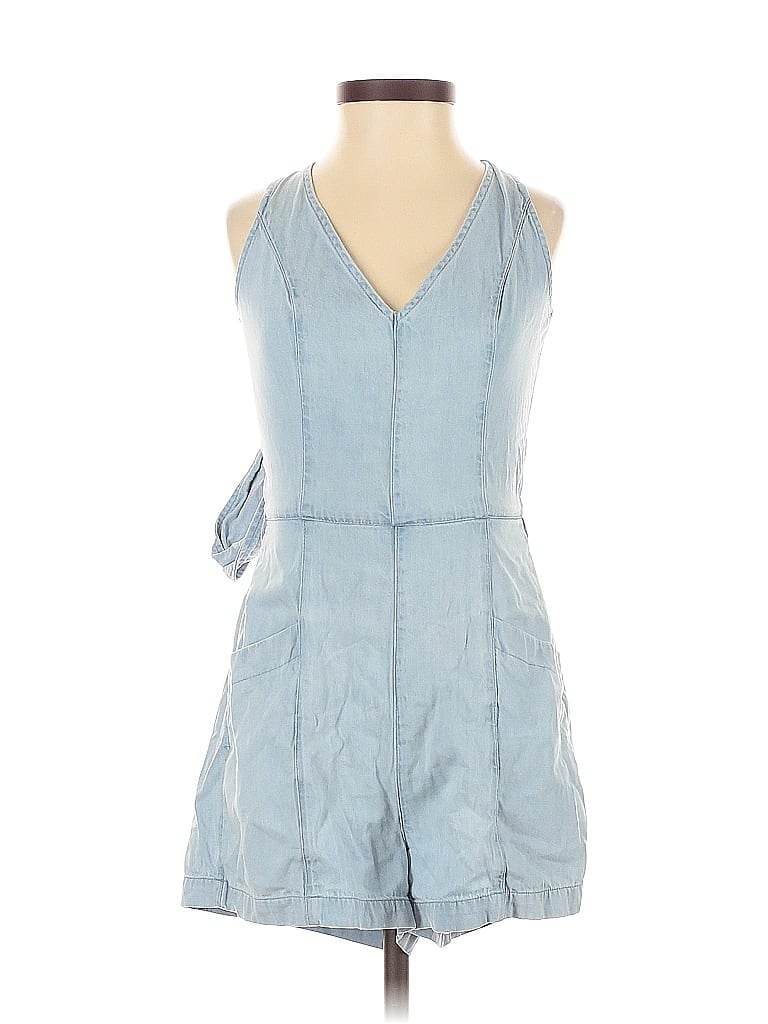 Pre-owned Aerie Romper In Blue