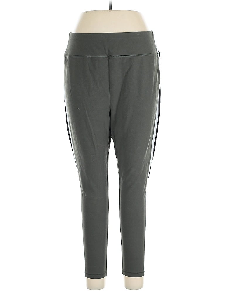 Pre-owned T By Talbots Active Pants In Green