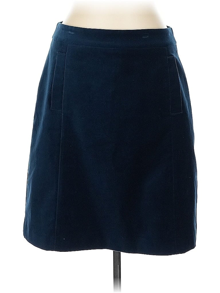 Pre-owned Ann Taylor Casual Skirt In Blue