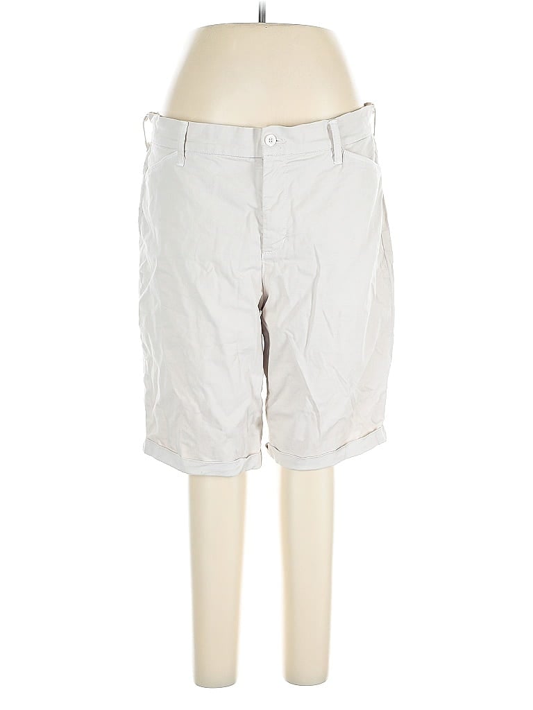 Pre-owned Nydj Khaki Pant In Silver