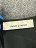 Samsoe Samsoe Solid Black Casual Dress Size XS - photo 7