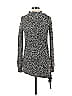 Bershka Tweed Gray Turtleneck Sweater Size S - photo 1