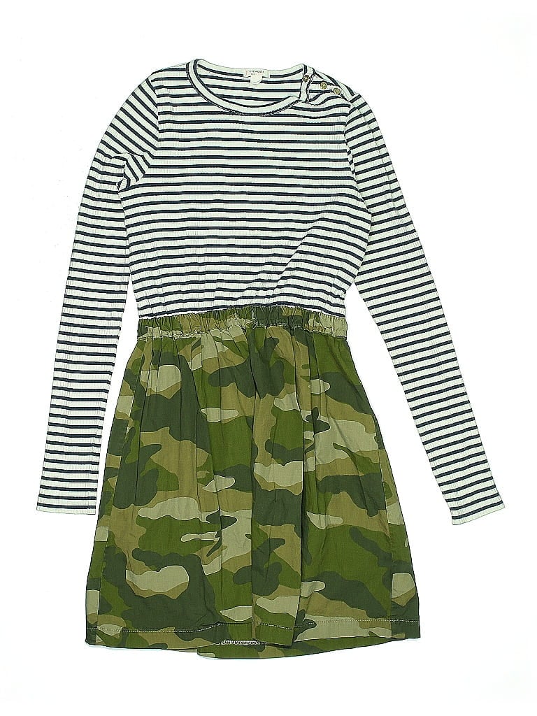 Click to view more detailed imagery on our partner's website Pre-owned Crewcuts Kids' Dress In Green