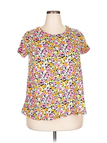 Ellos Short Sleeve Blouse (view 1)