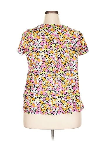 Ellos Short Sleeve Blouse (view 2)