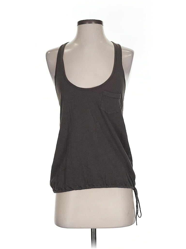 Click to view more detailed imagery on our partner's website Pre-owned American Eagle Outfitters Tank Top Tan Halter Neckline Tops In Brown