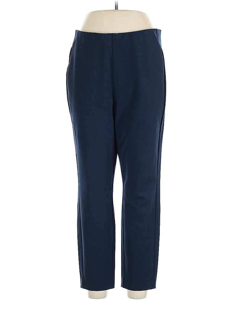 Pre-owned Brass Casual Pants In Blue