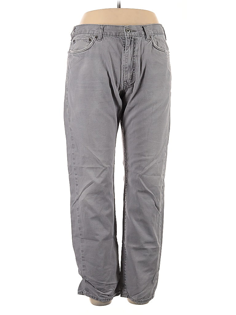 Pre-owned Dockers Casual Pants In Gray