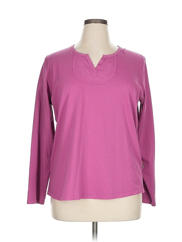 Pre-owned Woolrich Long Sleeve T-shirt In Pink