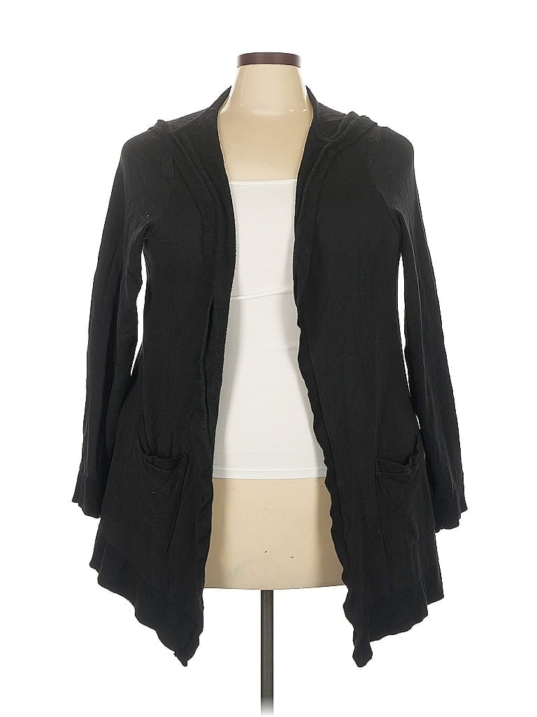 Pre-owned Torrid Cardigan Sweater In Black