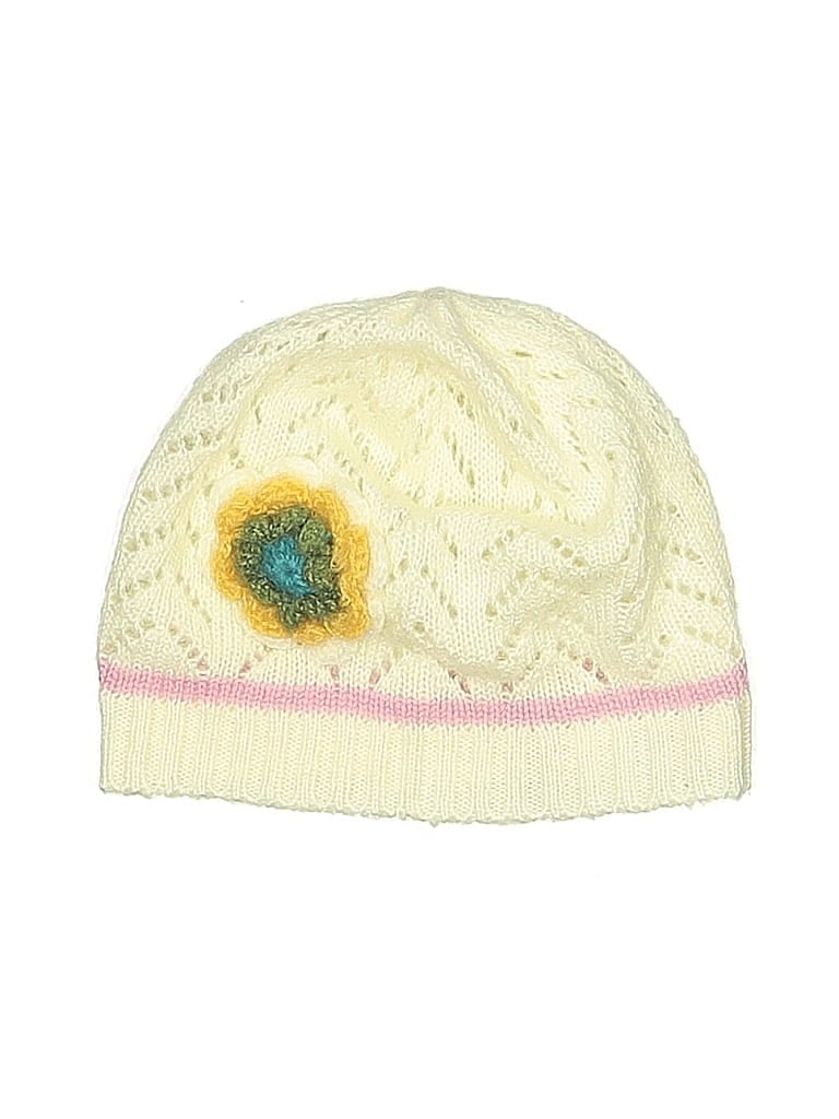 Click to view more detailed imagery on our partner's website Pre-owned Esprit Kids' Beanie Hat In White