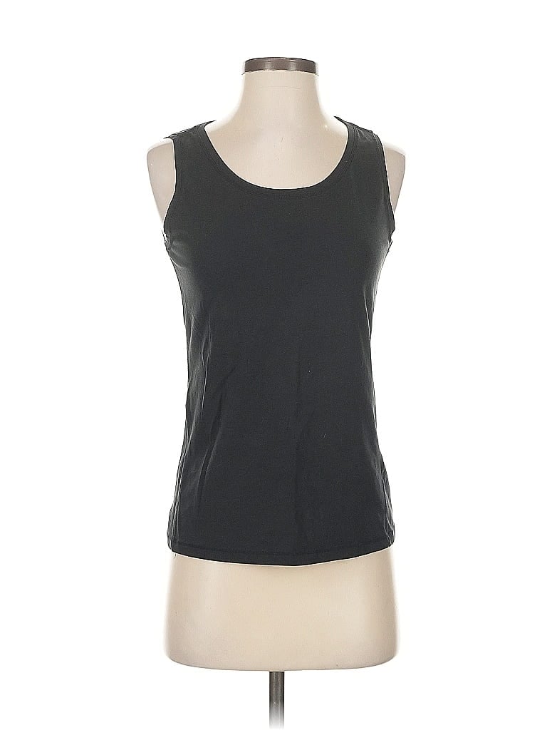 Pre-owned Rei Sleeveless T-shirt In Black
