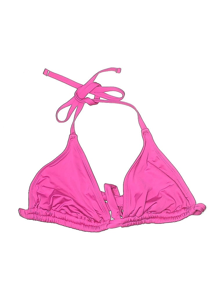 Pre-owned Kona Sol Swimsuit Top Pink Swimwear