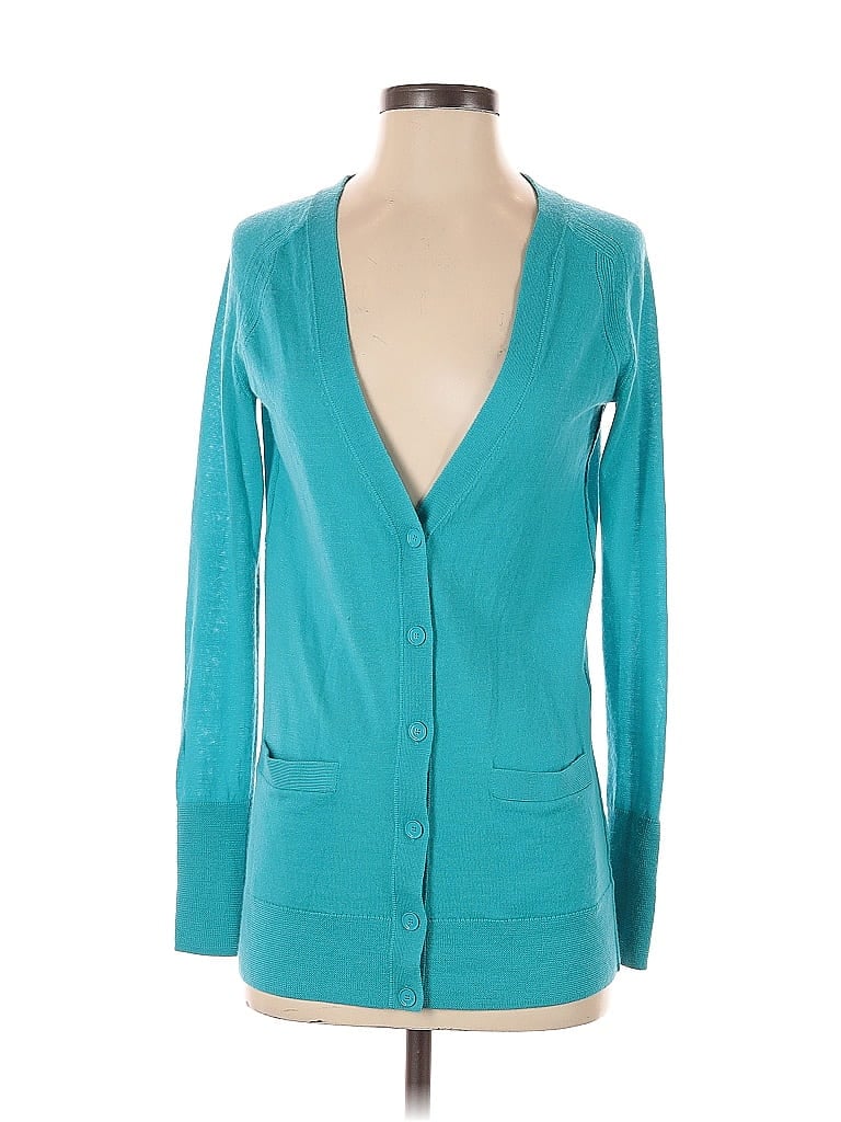 HALOGEN Pre-owned Cardigan Sweater In Blue