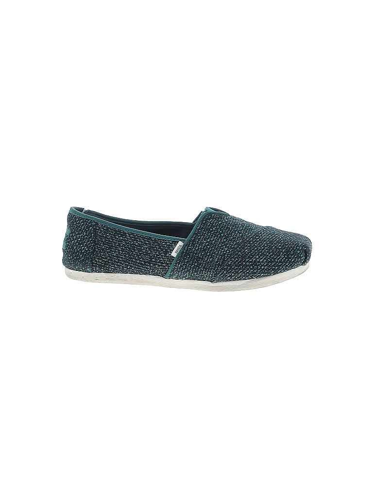 Pre-owned Toms Sneakers In Green