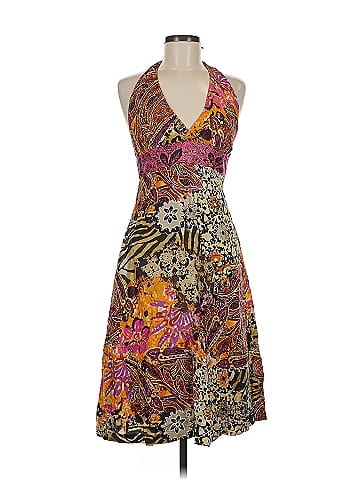 Pink Tartan Cocktail Dress (view 1)