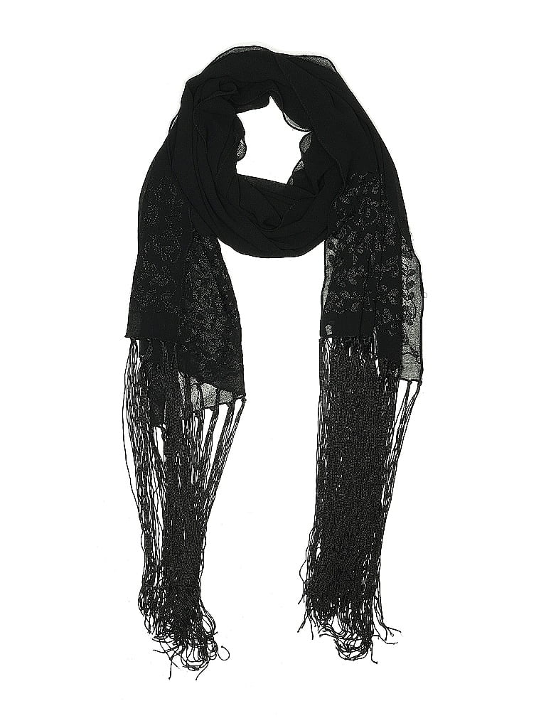 Pre-owned Unbranded Scarf In Black