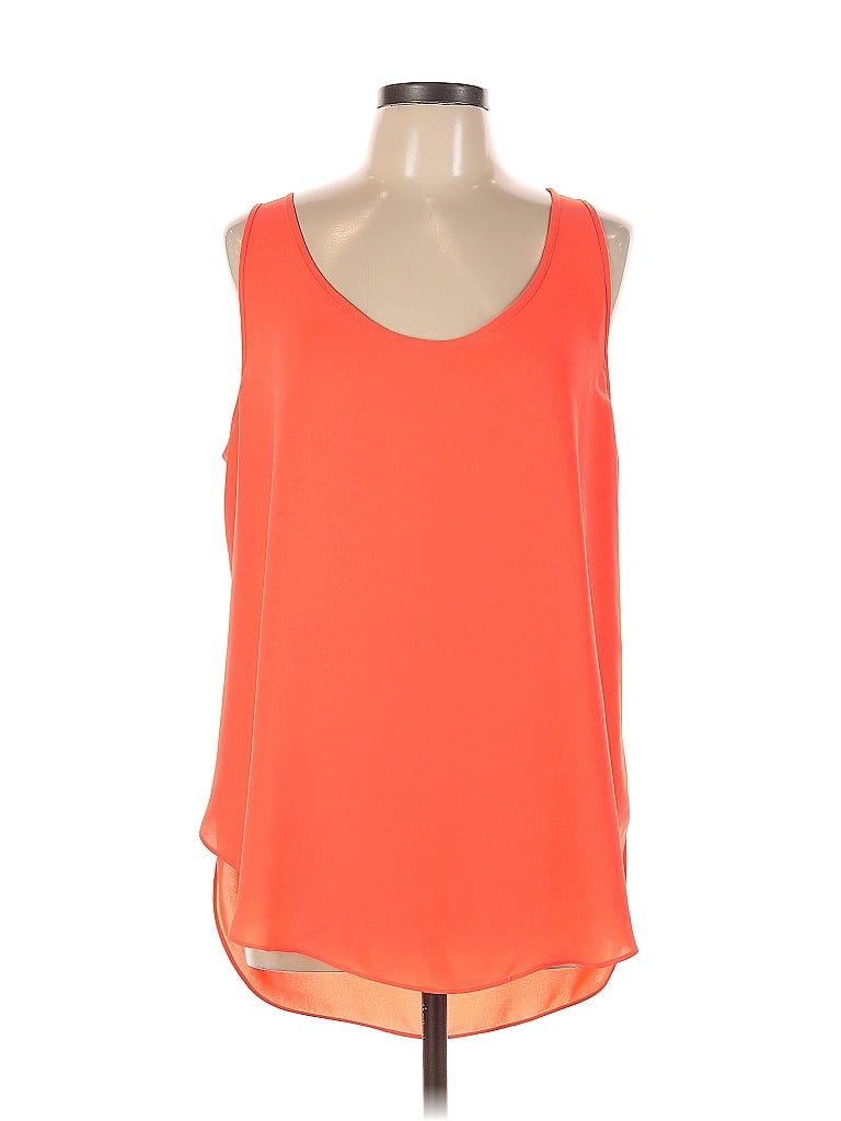 BANANA REPUBLIC Pre-owned Sleeveless Blouse In Orange