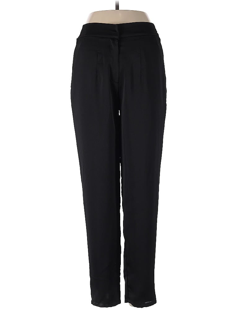 Pre-owned Krisa Casual Pants In Black