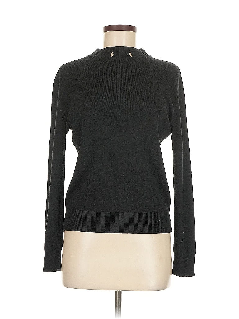 Pre-owned Edward Achour Paris Turtleneck Sweater In Black
