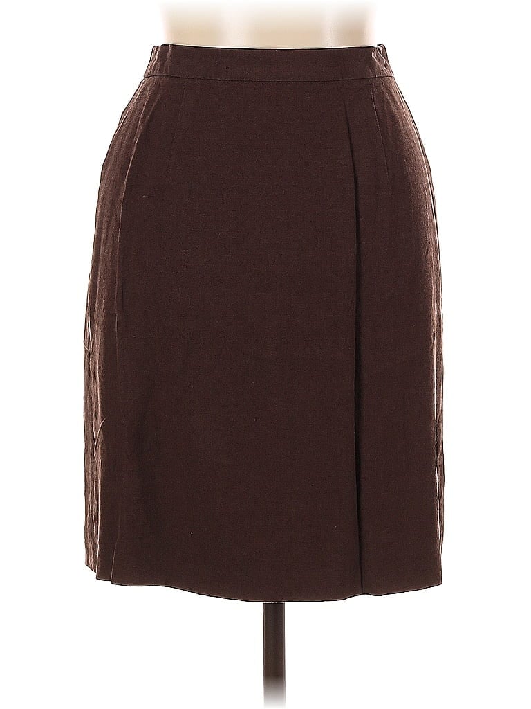 Pre-owned Talbots Formal Skirt In Brown