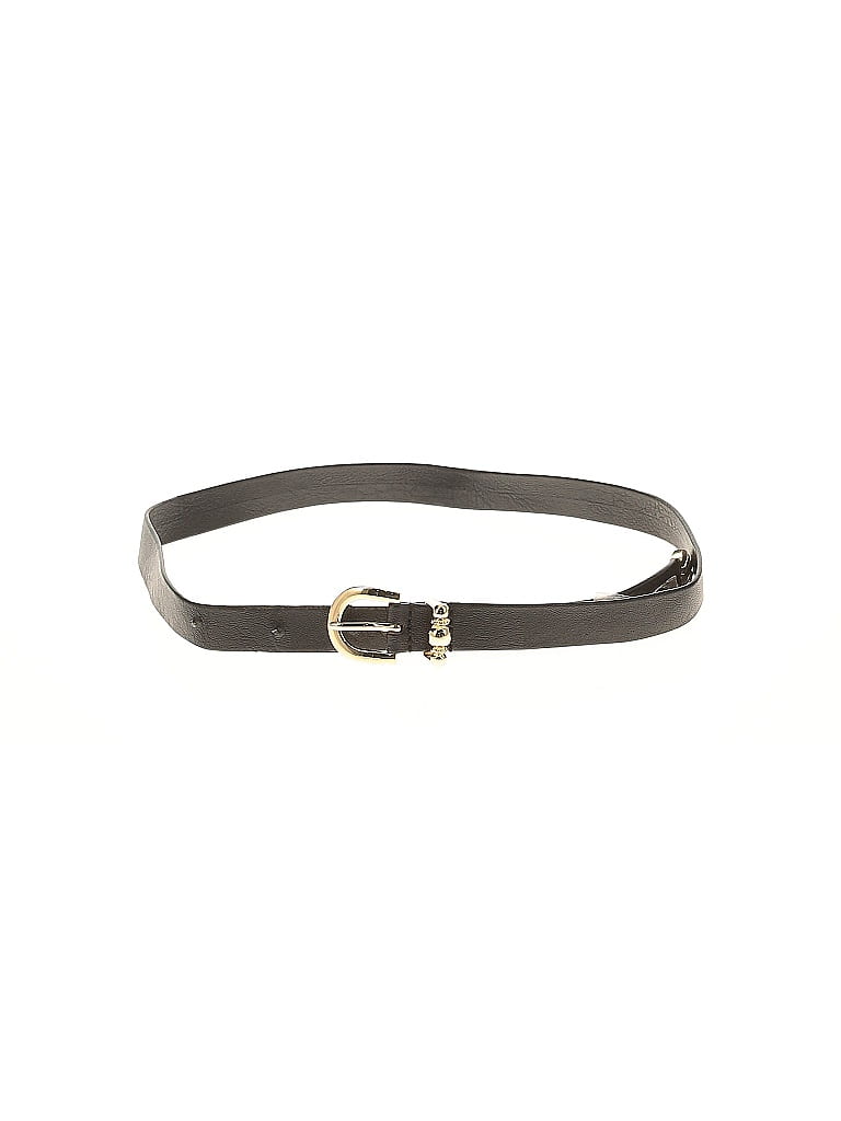 Click to view more detailed imagery on our partner's website Pre-owned Unbranded Leather Belt In Black