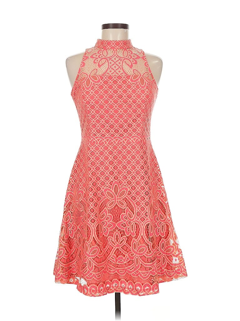 Click to view more detailed imagery on our partner's website Pre-owned Jessica Simpson Cocktail Dress In Orange