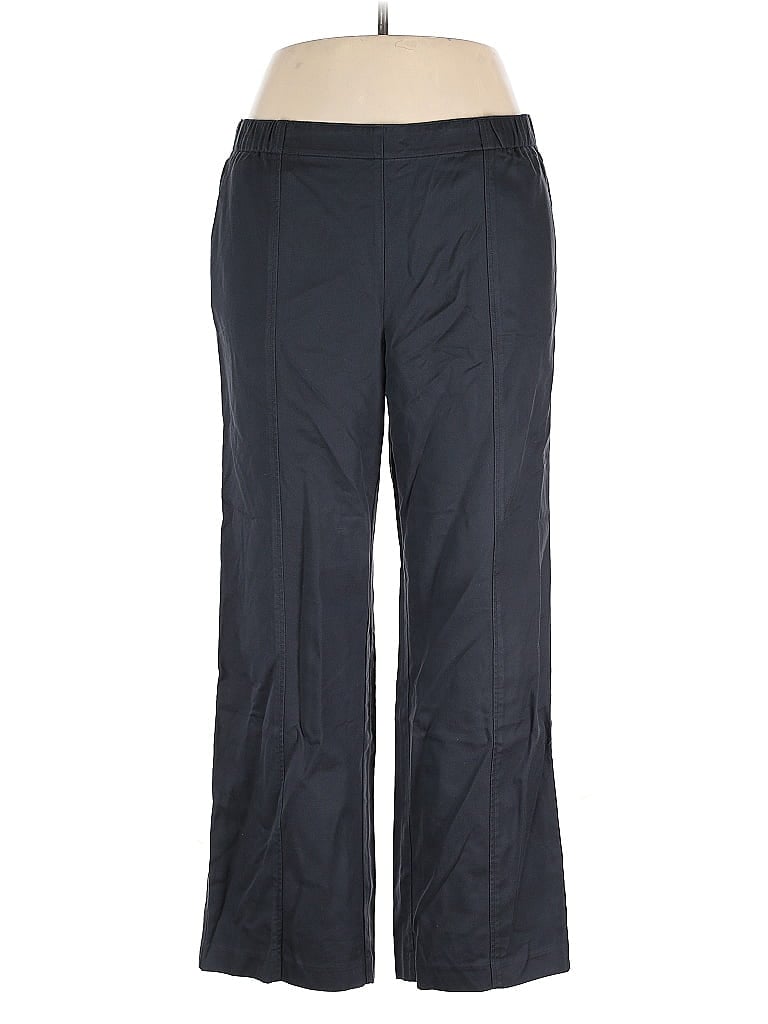 Pre-owned Purejill Casual Pants In Blue