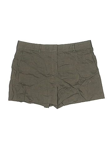 Theory Khaki Shorts (view 1)