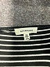 Max Studio Stripes Black Short Sleeve T-Shirt Size XS - photo 7