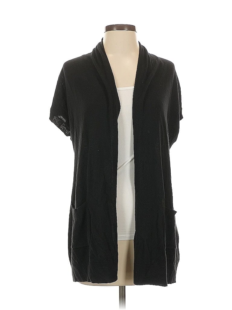 Pre-owned Coldwater Creek Cardigan Sweater In Black