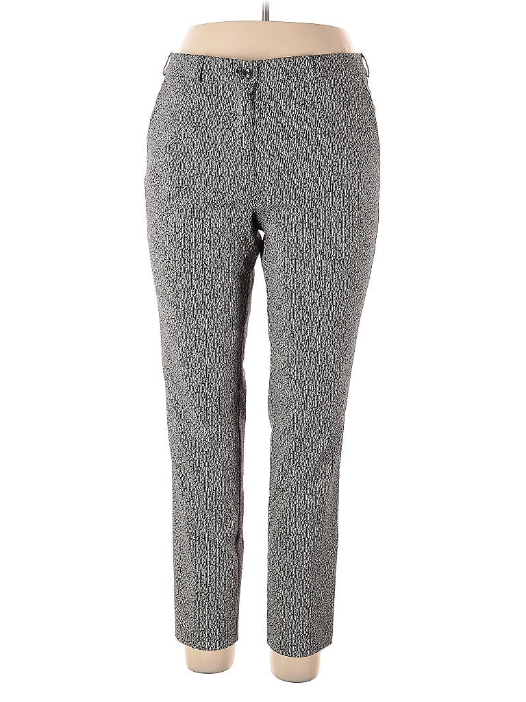 ETRO Tweed Gray Black Dress Pants Size EU (IT) 48 / US 12 - photo 1