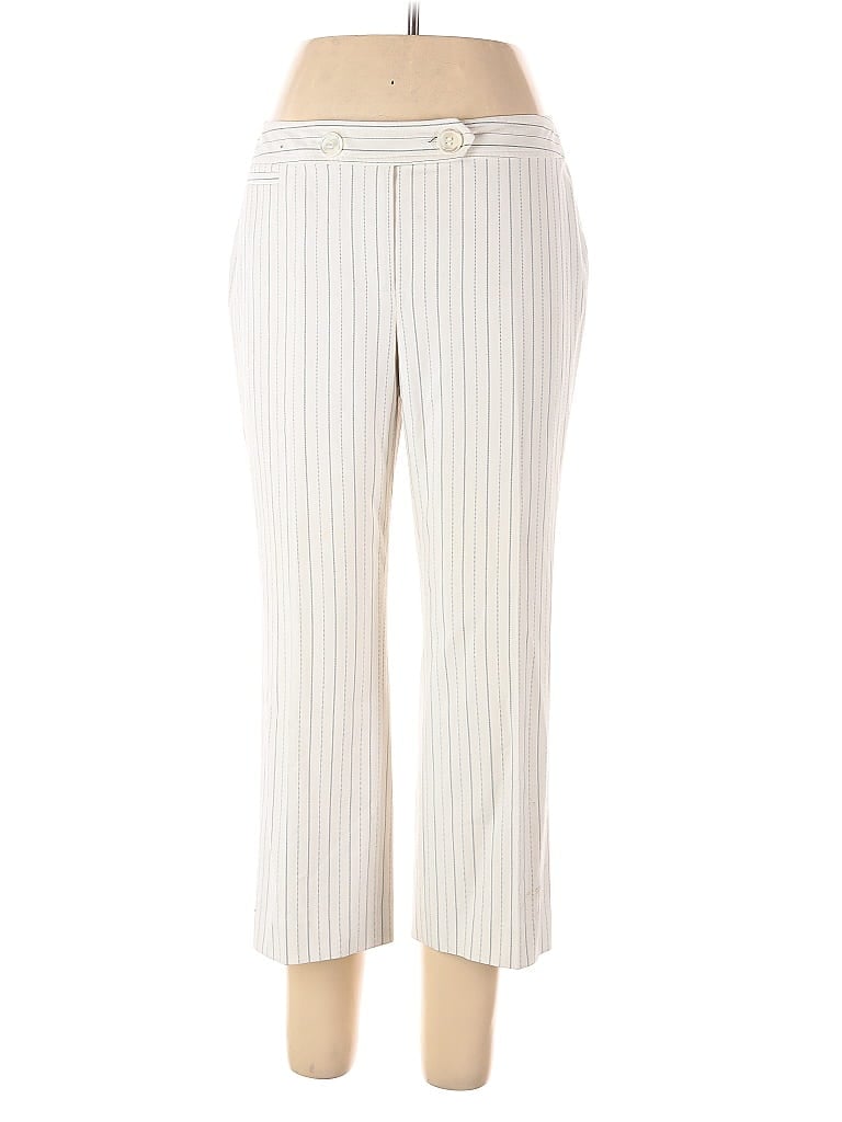 Pre-owned Ann Taylor Casual Pants In White