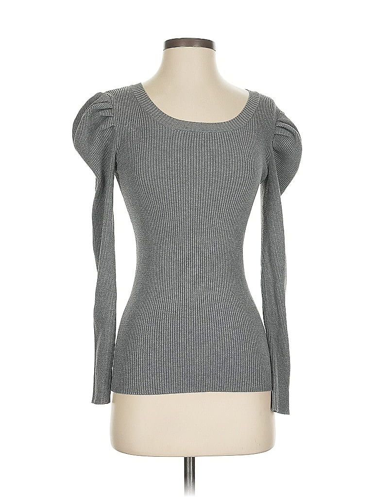 Pre-owned Fashion Nova Pullover Sweater In Gray