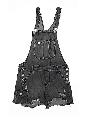 No Boundaries Overall Shorts (view 1)