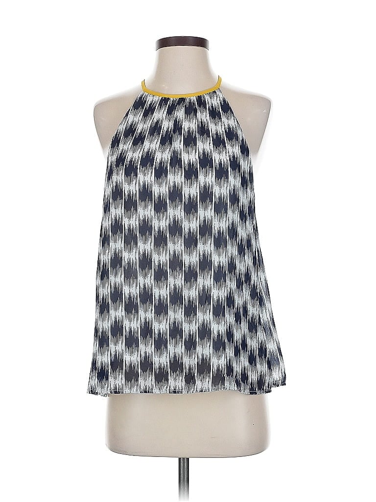 Pre-owned Thml Sleeveless Blouse In Blue